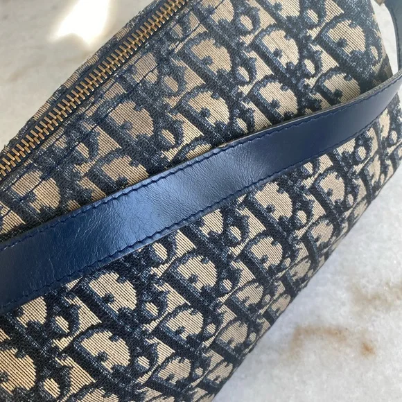 AuthenticVintage Dior Diorissimo Shoulder Bag zipper won't unzip - Picture 3 of 13